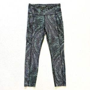 Lululemon Dimensional Icing Blue Multi Fast Free Tight 25" Non-Reflective 6